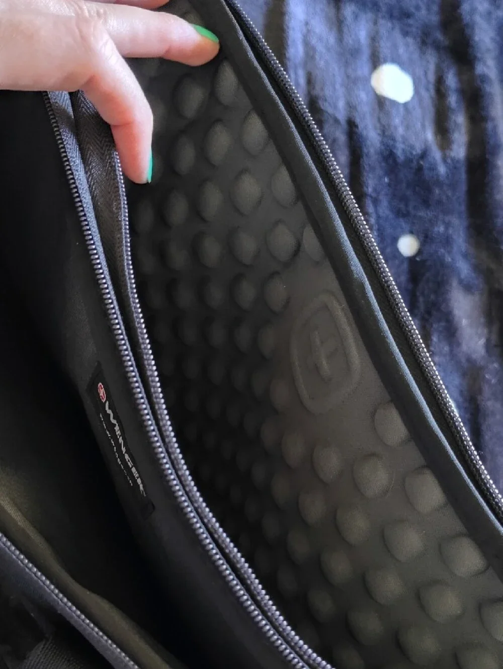 Wenger Black Laptop Briefcase with Top Handles